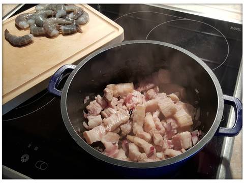 Tôm rim thịt ba chỉ #cleaneating recipe step 3 photo