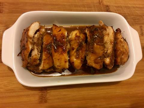 Teriyaki Chicken (Gà chiên với sốt Teriyaki) recipe step 6 photo