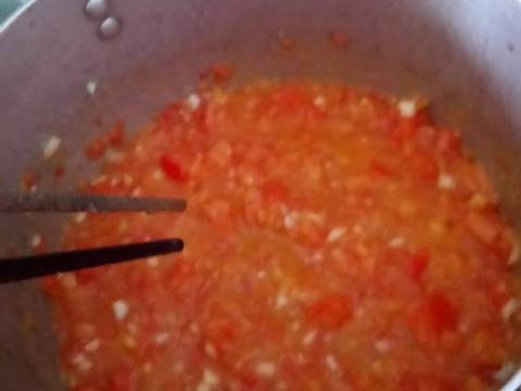 Canh cà chua thịt bò recipe step 3 photo