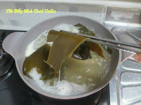 Súp Sủi Cảo 만두국 recipe step 3 photo