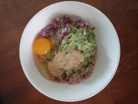 Chả cốm bước làm 2 hình