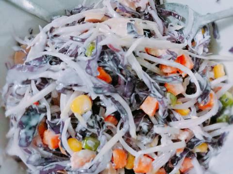 Salad rau củ recipe step 5 photo