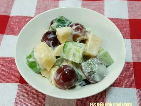 Salad hoa quả 과일 샐러드 recipe step 2 photo