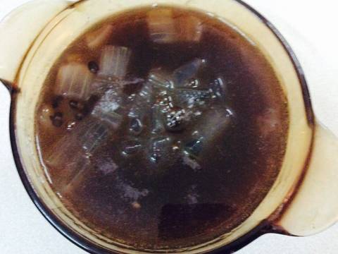 Chè đậu đen nha đam recipe step 3 photo