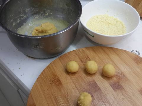Bánh dày đậu xanh (ngọt) recipe step 1 photo