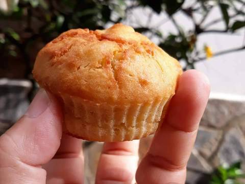 Bánh muffin sầu riêng recipe step 7 photo