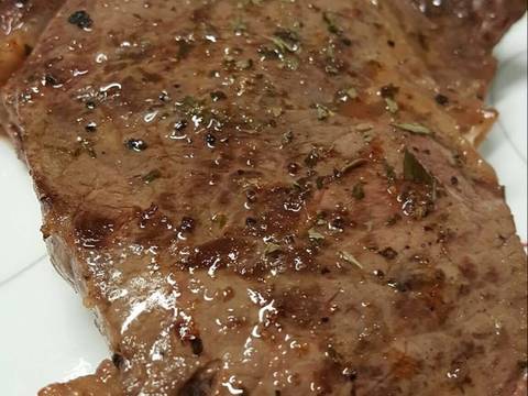 Món steak, bông cãi nướng và nấm sò recipe step 7 photo