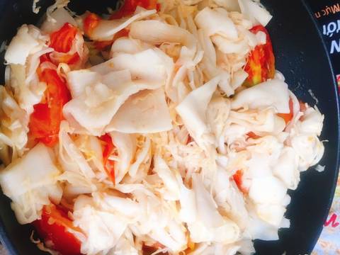 Gà nấu măng chua lá giang recipe step 3 photo