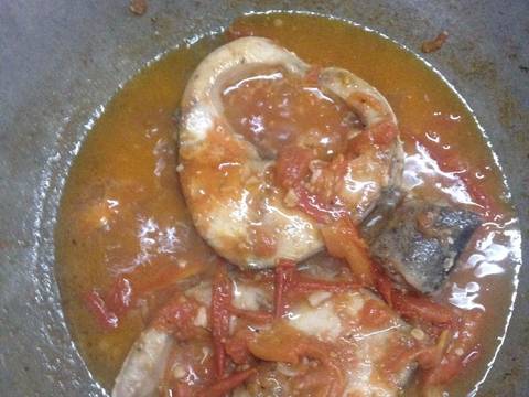 Cá bớp sốt cà chua recipe step 5 photo