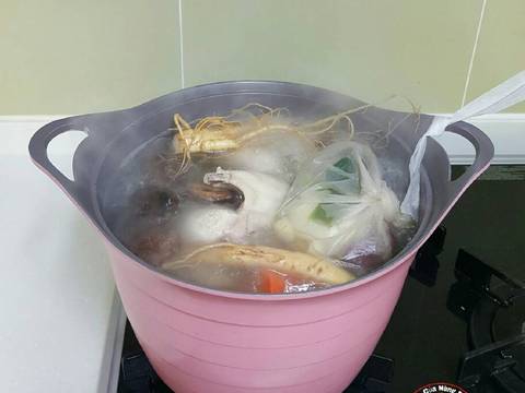 Cháo Gà 닭죽 recipe step 6 photo