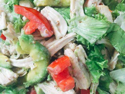 Eat clean- Salad thịt gà recipe step 7 photo
