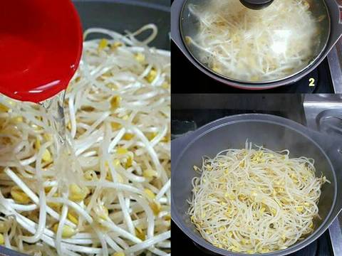 Cơm Trộn Mực Giá Tương 😍 오징어 콩나물 비빔밥 recipe step 4 photo