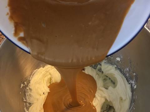 Bánh pho mát Việt quất bơ đậu Phộng kg dùng lò recipe step 3 photo