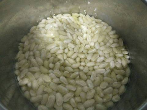 Chè đậu đỏ, đậu trắng, nước cốt dừa recipe step 1 photo