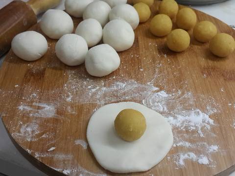 Bánh dày đậu xanh (ngọt) recipe step 3 photo