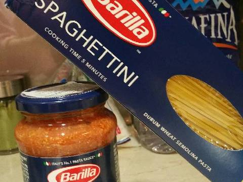 Nấm & Cá hồi Spaghetti recipe step 1 photo