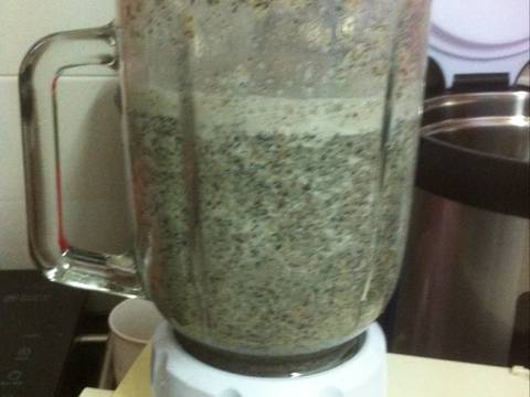Sữa đậu nành mè đen recipe step 2 photo
