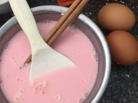 Bánh sữa chiên (hương dâu)🍓🍓🍓🍓🍓 recipe step 1 photo