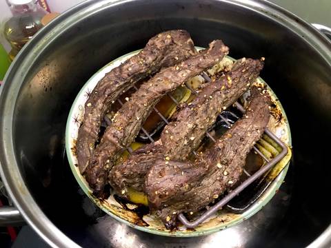Bò hong đùi bên bếp 😜 (Thịt gác bếp) recipe step 7 photo