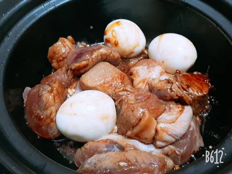 Thịt kho trứng recipe step 7 photo