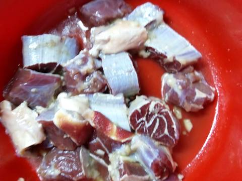 Thịt bò hầm pate gan recipe step 1 photo