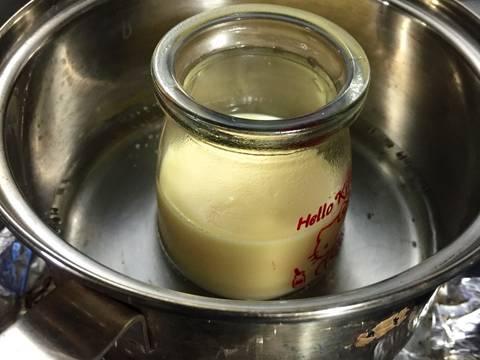 Flan sữa cho bé recipe step 3 photo