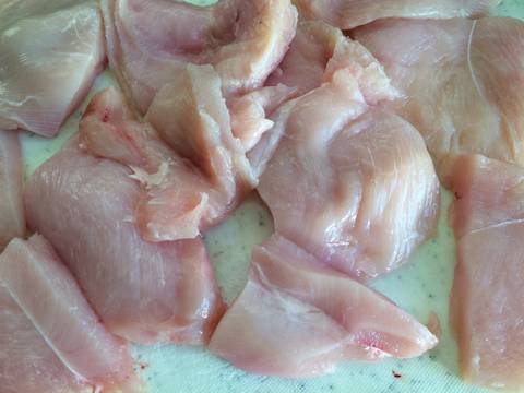 Lườn gà ướp muối chanh chiên xù recipe step 1 photo