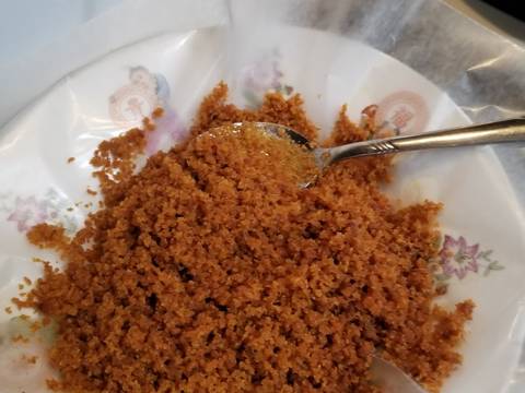 Sườn cây nướng, chả từ da cá hồi, ruốc cá hồi recipe step 6 photo
