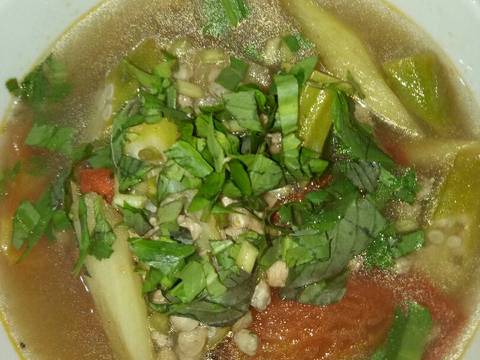 Canh chua hến recipe step 5 photo