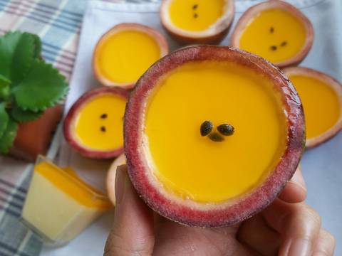 Mousse chanh dây (Passion fruit mousse) recipe step 9 photo