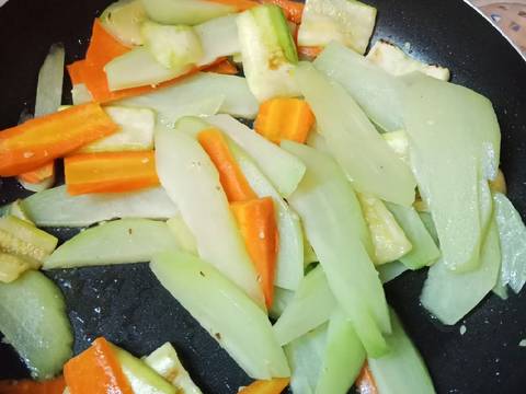 Salad bí ngòi recipe step 3 photo