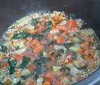 Hình ảnh bước 3 Quinoa, Lentil Nấu Rau Củ