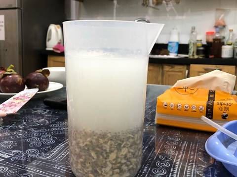 Sữa yến mạch hạt chia recipe step 3 photo