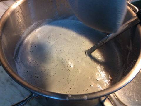 Sữa chua đậu, mè, nha đam recipe step 2 photo