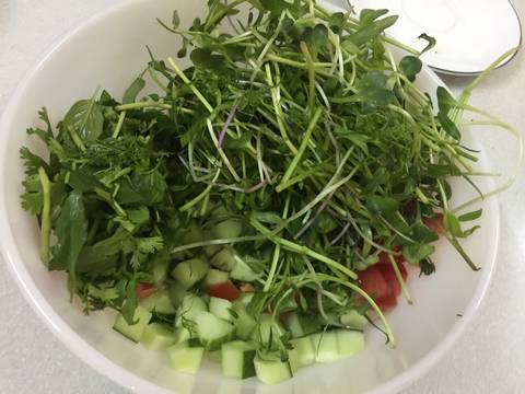 Salad gà rau quả recipe step 3 photo