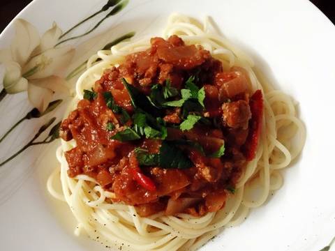 Spaghetti recipe step 5 photo