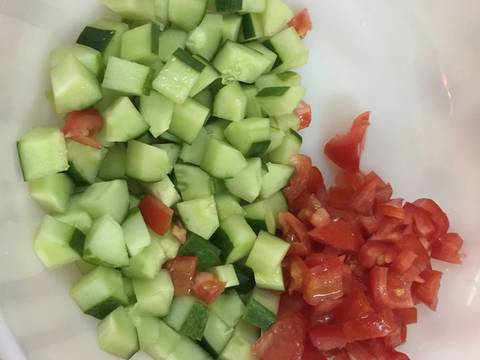 Salad gà rau quả recipe step 1 photo