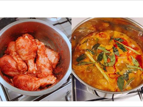 Cà Ri Gà Kiểu Thái (Thai Red Chicken Curry)🥘 recipe step 3 photo