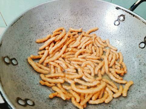 Cá bống kho tiêu chay bước làm 1 hình