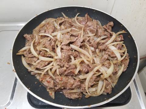 Thịt Bò Xào Sả Cay recipe step 3 photo