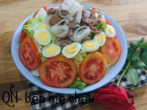 Salad cải caron trộn thịt bò recipe step 5 photo