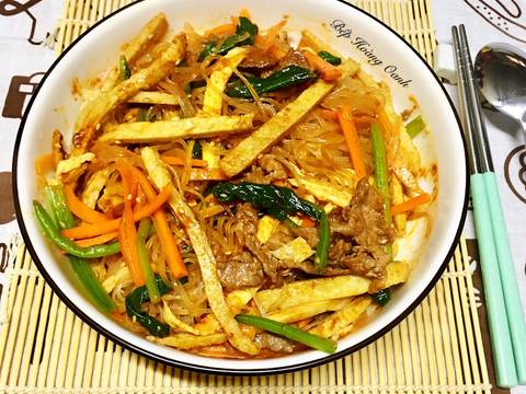 Miến Trộn Hàn Quốc bước làm 6 hình