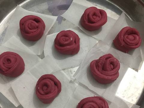 Bánh bao hoa hồng recipe step 7 photo