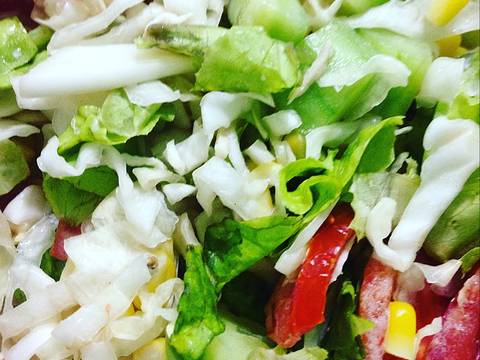 Salad rau củ recipe step 1 photo