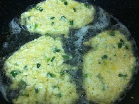 Trứng chiên đậu phụ recipe step 5 photo