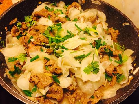 Thịt bò Úc xào củ cải Việt recipe step 6 photo