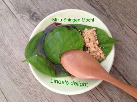 Mochi giọt nước trong veo (Mizu Shingen Mochi) recipe step 5 photo