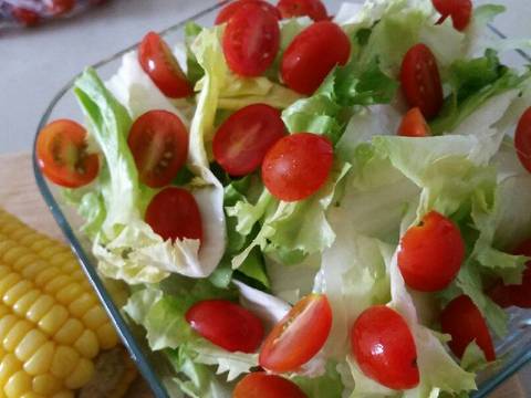 Salad trộn dầu giấm recipe step 2 photo