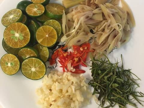 Chân gà ngâm xả quất trên đất Hàn 😋 recipe step 2 photo