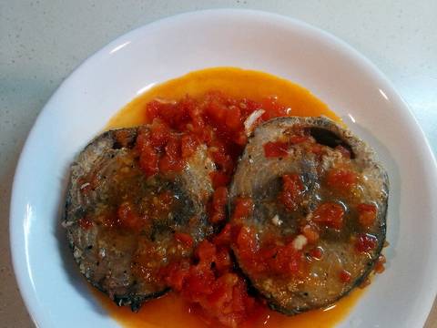 Cá ngừ sốt cà chua recipe step 1 photo